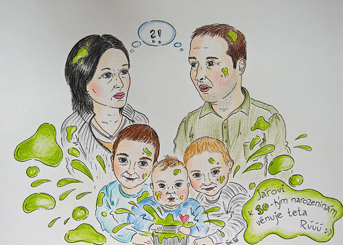 Karikatura na přání — foto 3
