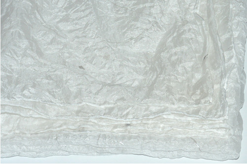 Hedvábná šála svadobná 90X90cm — foto 5