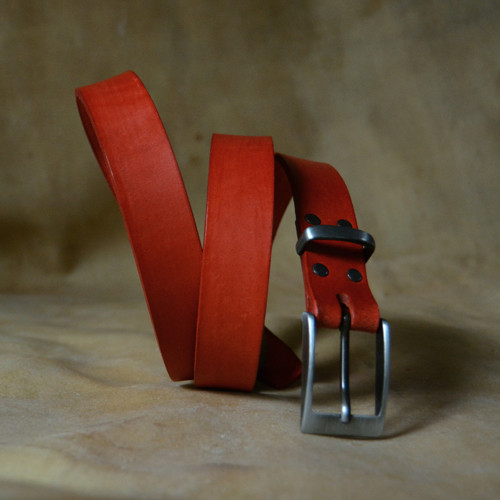 Červený opasek 3cm — foto 3