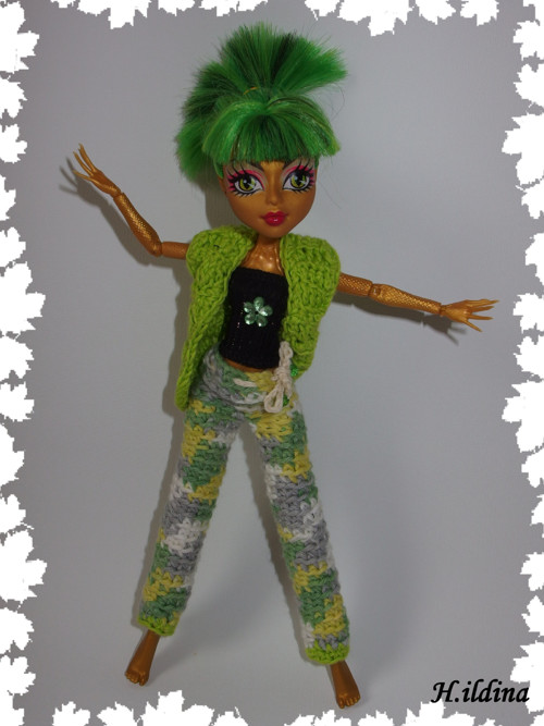 Sada oblečků BARTON pro panenky Monster High — foto 2