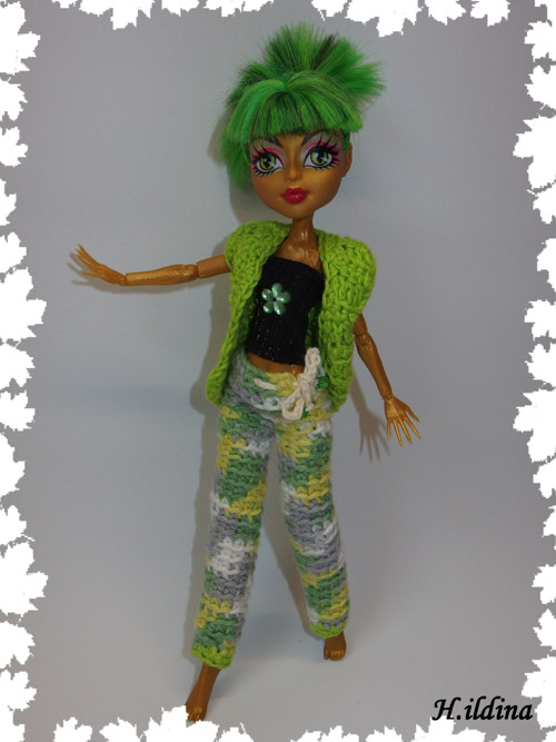 Sada oblečků BARTON pro panenky Monster High — foto 4