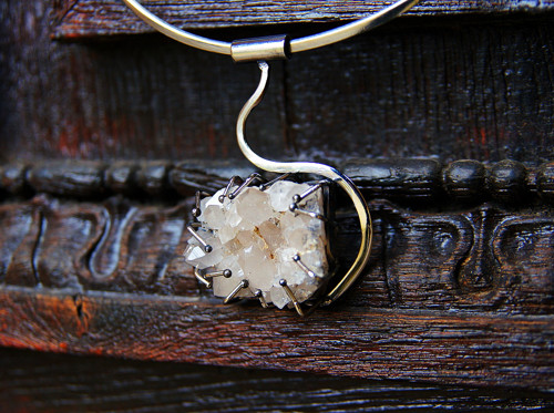 Nerezový náhrdelník....." Crystal dream " — foto 6