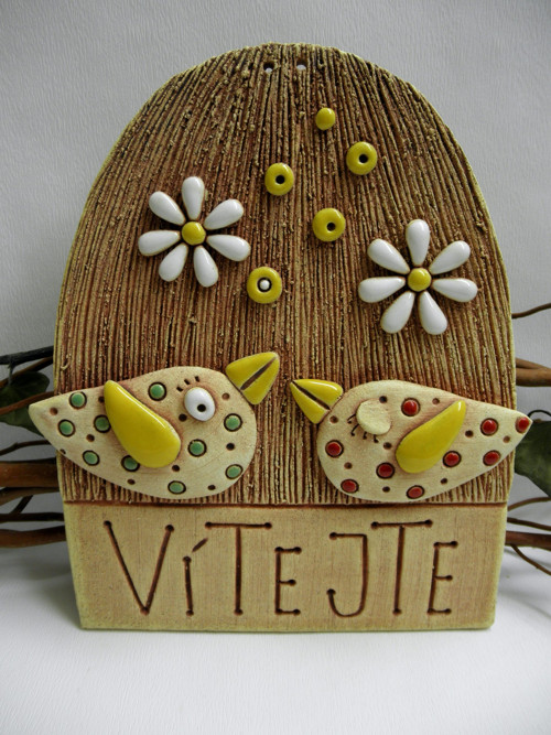 Vítejte - cedulka s ptáčky — foto 2