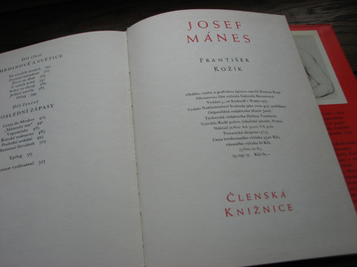 Josef Mánes, napsal Fr. Kožík, 1977 — foto 5