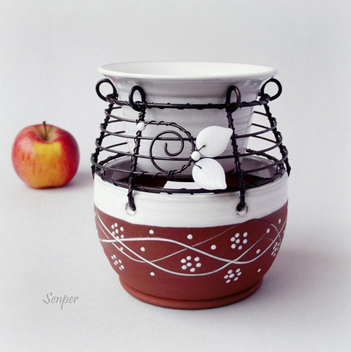 Kytičková aromalampička — foto 2