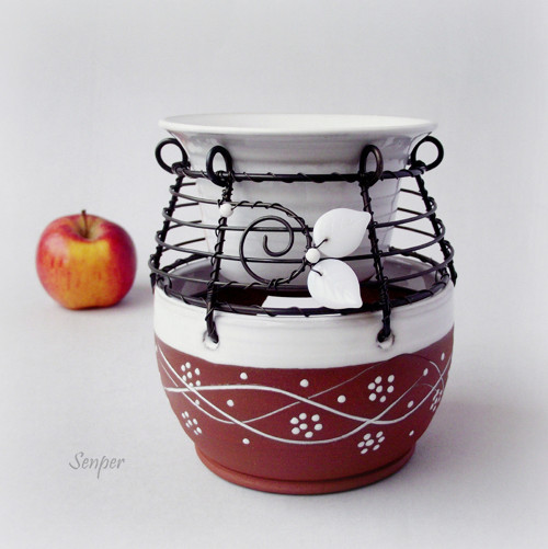 Kytičková aromalampička — foto 3