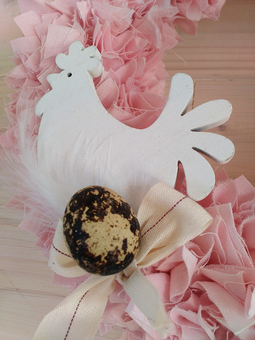 Shabby věnec velikonoční — foto 3