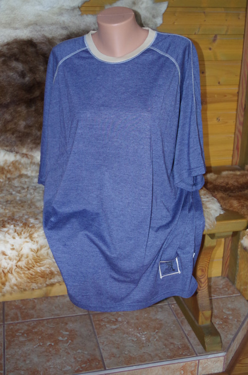 Šedomodré melé - 3XL — foto 3