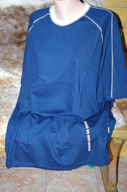 Tmavěmodrá s béžovou - 3XL — foto 2