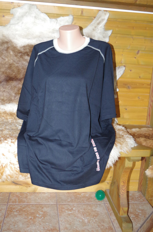 Černá s výšivkou - 2XL — foto 3
