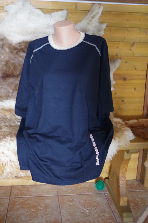Černá s výšivkou - 2XL — foto 4
