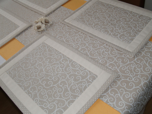Sada běhounů - Beige and apricot — foto 2