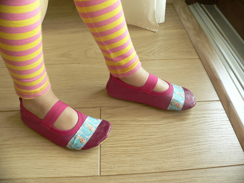 Barefoot balerínky/cvičky detské - 18x7cm — foto 2