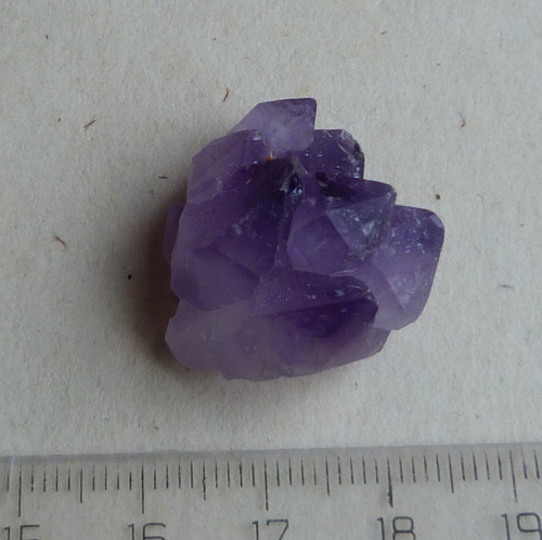 Ametyst - srostlice krystalů — foto 3