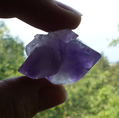 Ametyst - srostlice krystalů — foto 3