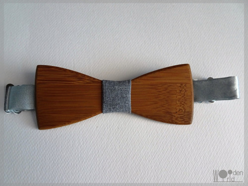 Dřevěný motýlek - Bamboo style — foto 2