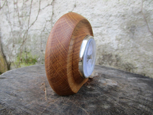 Stolní hodiny - dubové — foto 5