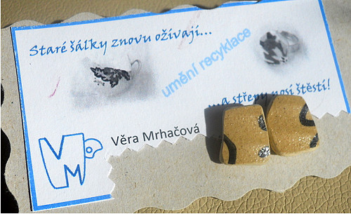 Střepy nosí štěstí! - náušnice III — foto 4