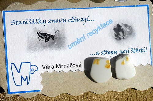 Střepy nosí štěstí! - náušnice IV — foto 4
