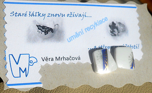 Střepy nosí štěstí! - náušnice VII — foto 4