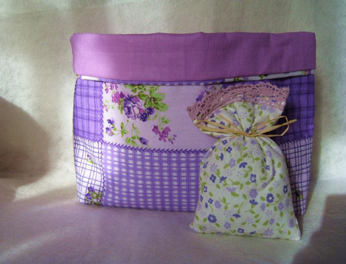 Lila Patchwork+ Levandulový Pytlíček — foto 2