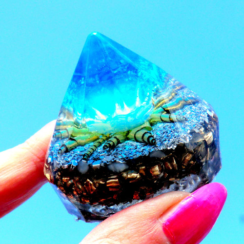 Orgonit Diamant * Měsíc a Slunce * — foto 3