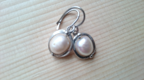 Náušnice PEARL ( říční perla ) — foto 2