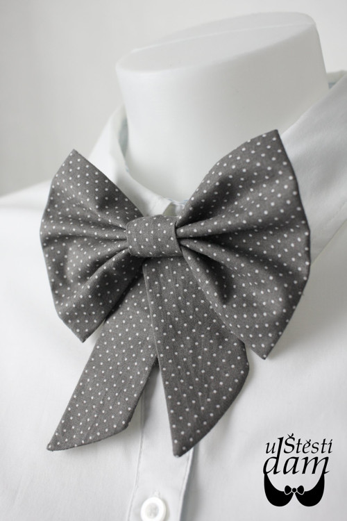 Mašle "Grey dots" — foto 2