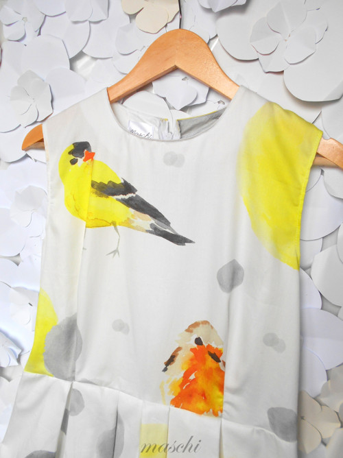 Dámske šaty Bird song — foto 3