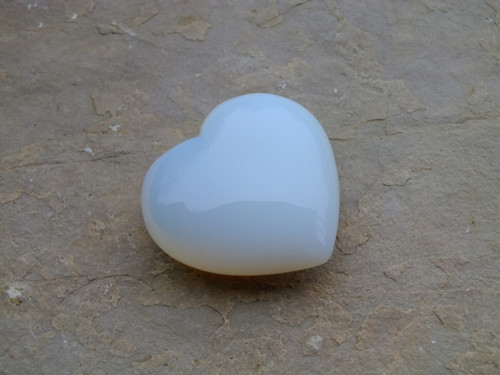 Opalit č.A039 - srdce 38x40x18mm — foto 2