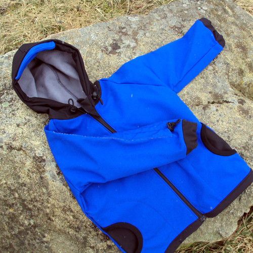 Rostoucí softshell. souprava 1-3 roky + rukavičky — foto 2