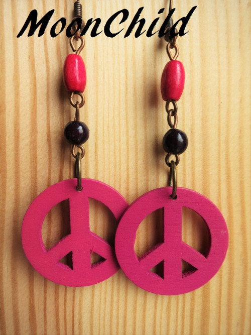 Peace - náušnice — foto 3