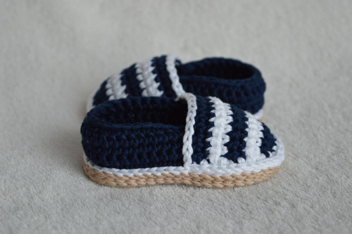 Návod - háčkované espadrilky — foto 2