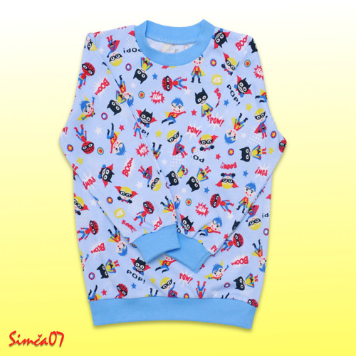 Pyžámko modré Super Boy v.98 — foto 2