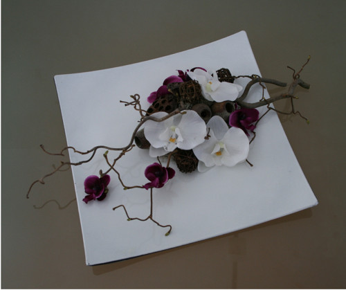 Tác s orchidejemi — foto 4