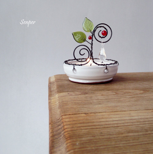 Mini světýlko s kapkou rosy — foto 3