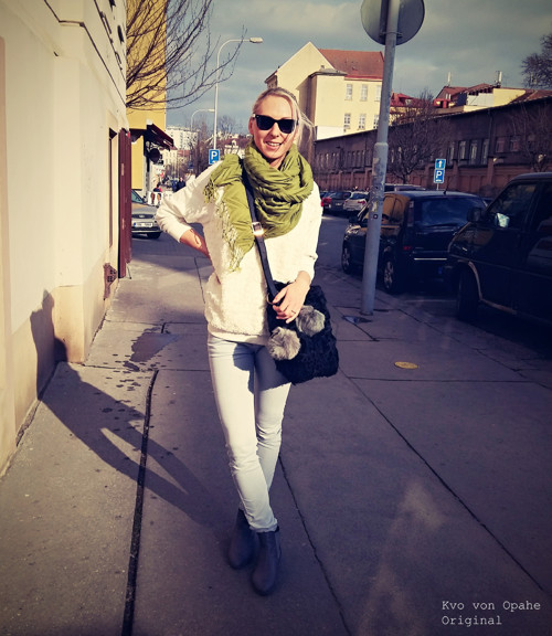 Kožešinová crosby černá — foto 2