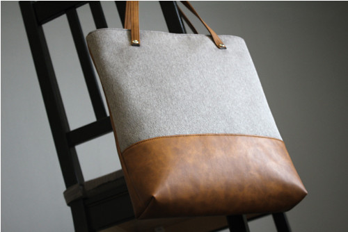 Kira carpet BAG - camel, grey — foto 3