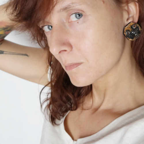 Mopsíček...náušky 50% sleva — foto 3
