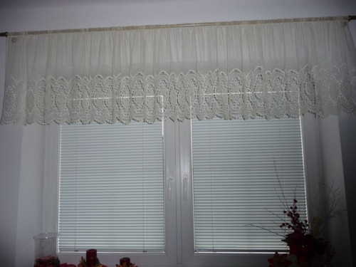Staré dobré časy - macramé záclona — foto 2