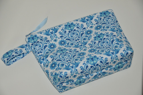 Necesér – modrý ornament — foto 2