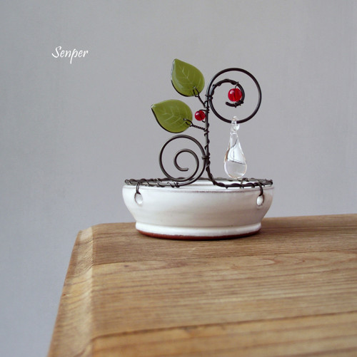 Mini světýlko s kapkou rosy — foto 3