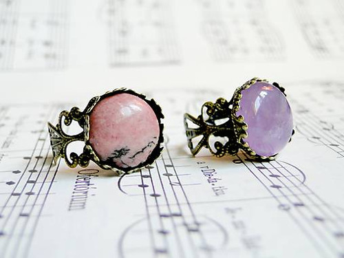 Antique Amethyst / Prsten s ametystem — foto 3