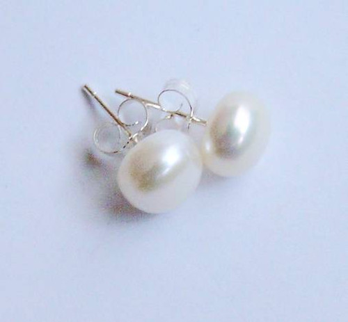 River Pearls Mini / Naušnice z říčních perlí — foto 2
