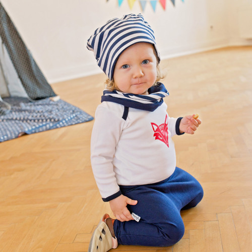 Tepláky (modré s prúžkom) — foto 2