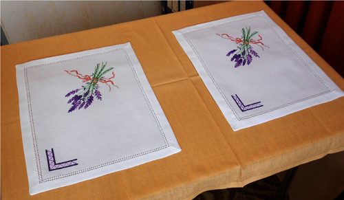 Prostírání levndule — foto 2