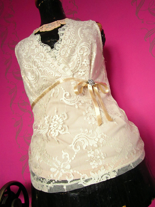 Top krajka&cream — foto 3