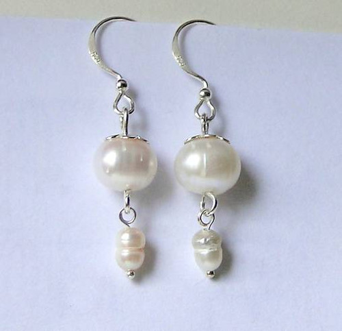 Water Pearls & Silver 925 / Náušnice Ag925 — foto 3