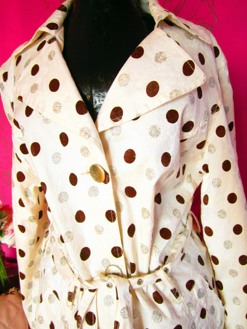 Kabátek jarní dots — foto 2