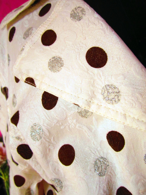 Kabátek jarní dots — foto 4